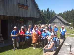 Pred planšarijo na Konjšci